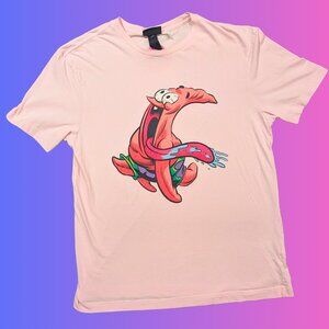 H&M, Pink, Patrick from Sponge Bob Square Pants T-Shirt Size M